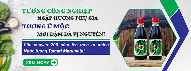 Câu chuyện lên men tự nhiên 200 năm từ nước tương Tamari Marumata