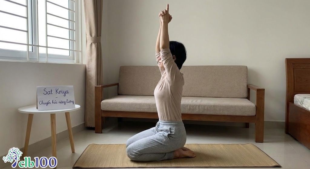 Bài tập Sat Kriya giúp chuyển hoá năng lượng