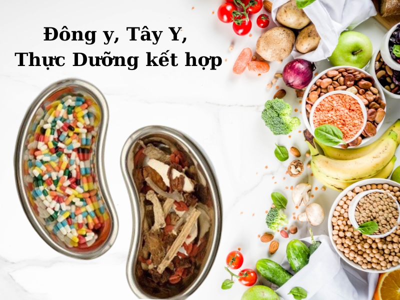 Cần kết hợp thực dưỡng với các phương pháp y học khác