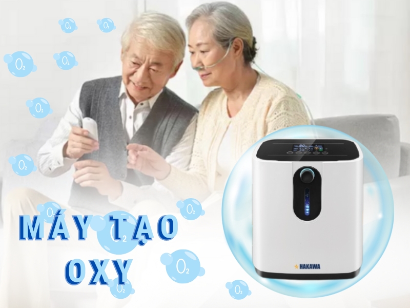 Dùng máy tạo oxy trong nhà