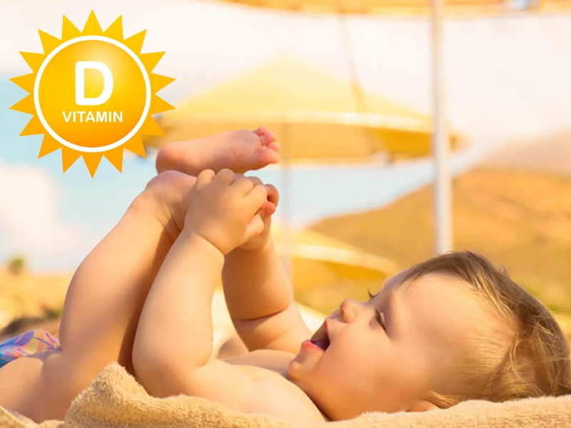 Tắm nắng bổ sung vitamin D giúp xương chắc khỏe