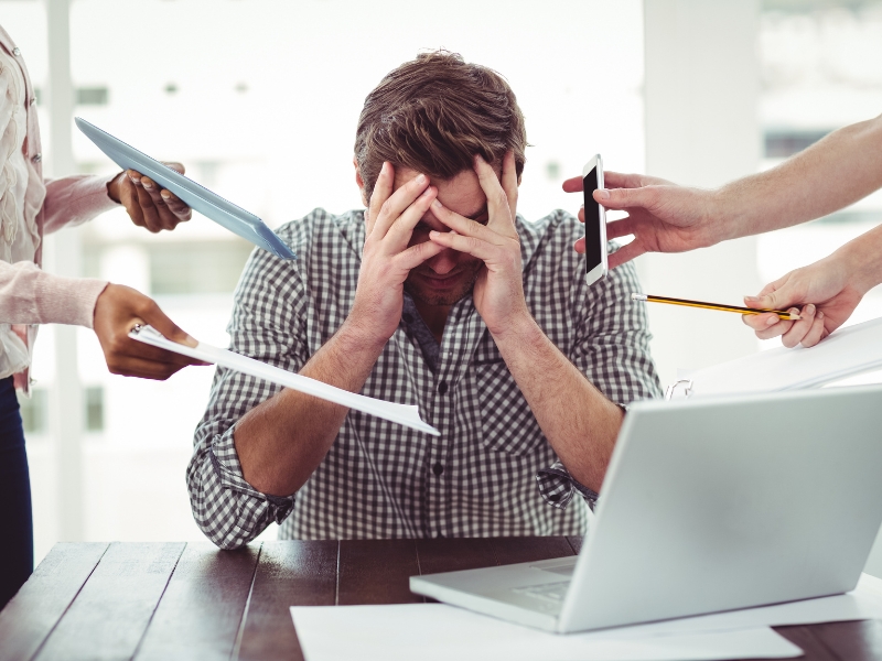 Hệ miễn dịch kém hay bị stress, căng thẳng