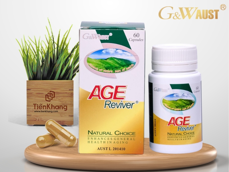 Age Reiver hỗ trợ tăng cường miễn dịch nhanh chóng