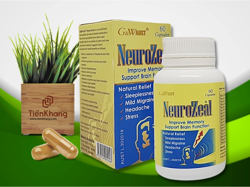 Neurozeal hỗ trợ điều trị mất ngủ lâu năm