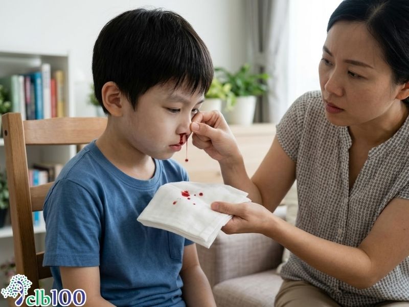 Khi nào trẻ chảy máu cam là dấu hiệu bệnh lý nguy hiểm cần đi viện?