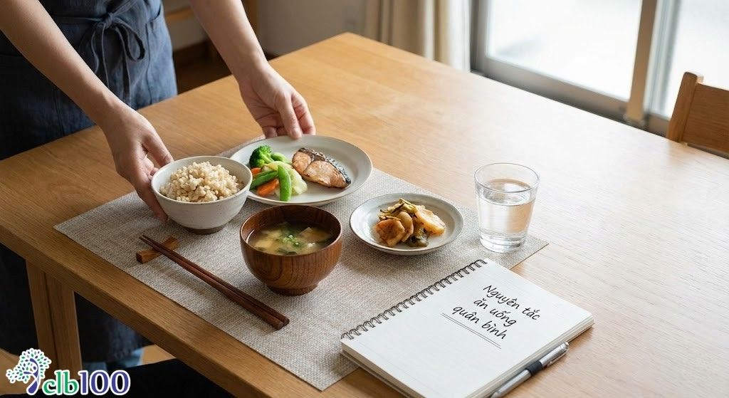 Ăn uống quân bình để phòng bệnh đau bao tử