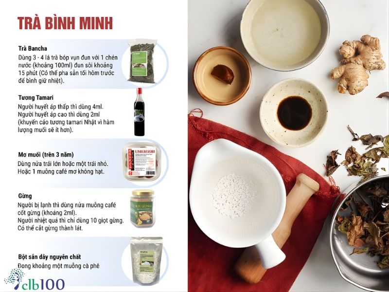 Sử dụng trợ phương Trà Bình Minh để giảm viêm ruột, phòng bệnh