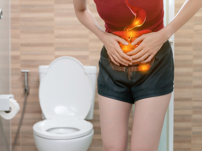 Đường ruột bẩn gây táo bón và rối loạn tiêu hoá