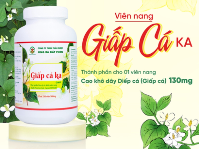 Viên uống giấp cá Ka