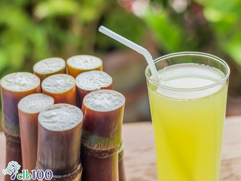 Các thành phần có trong ly nước mía uống hằng ngày
