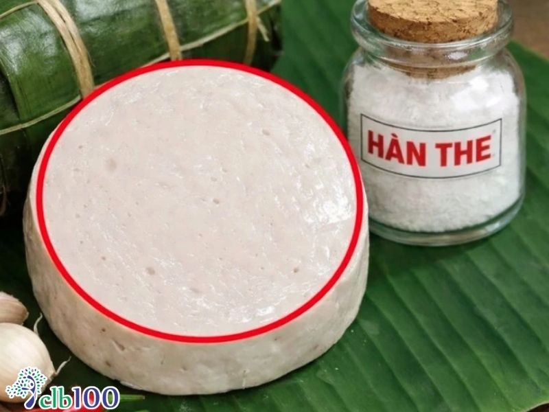 Cấm sử dụng phụ gia hàn the trong bảo quản thực phẩm