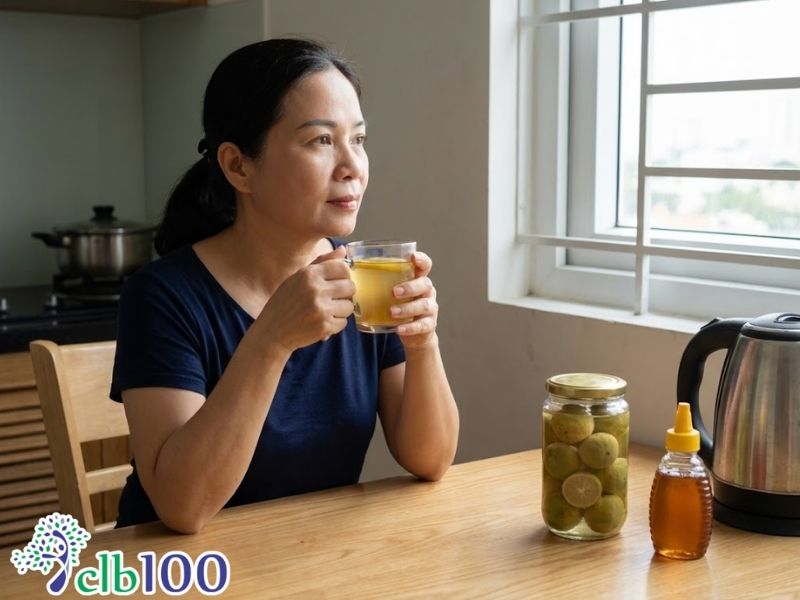 Chanh muối mật ong hỗ trợ hệ tiêu hoá và thanh lọc cơ thể nhẹ nhàng