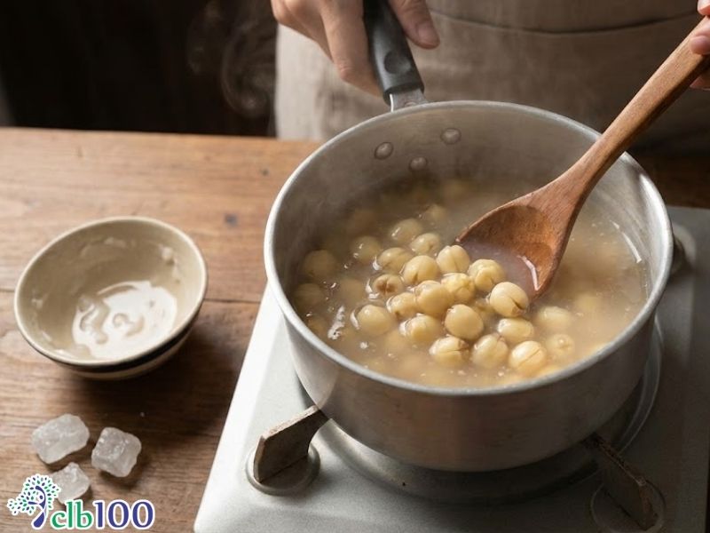 Cách làm chè hạt sen sắn dây