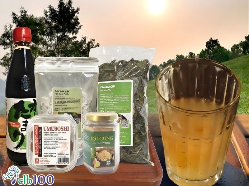 Công thức pha trà bình minh