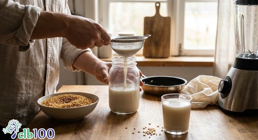 Cách làm sữa gạo rang thực dưỡng đơn giản tại nhà