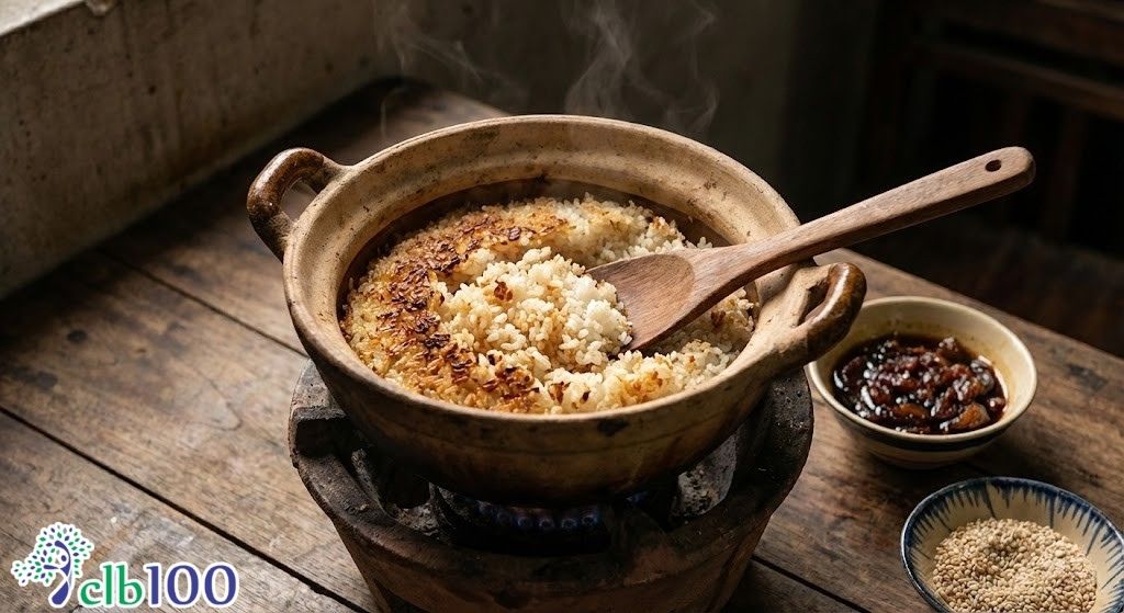 Làm cơm niêu cháy cạnh tại nhà