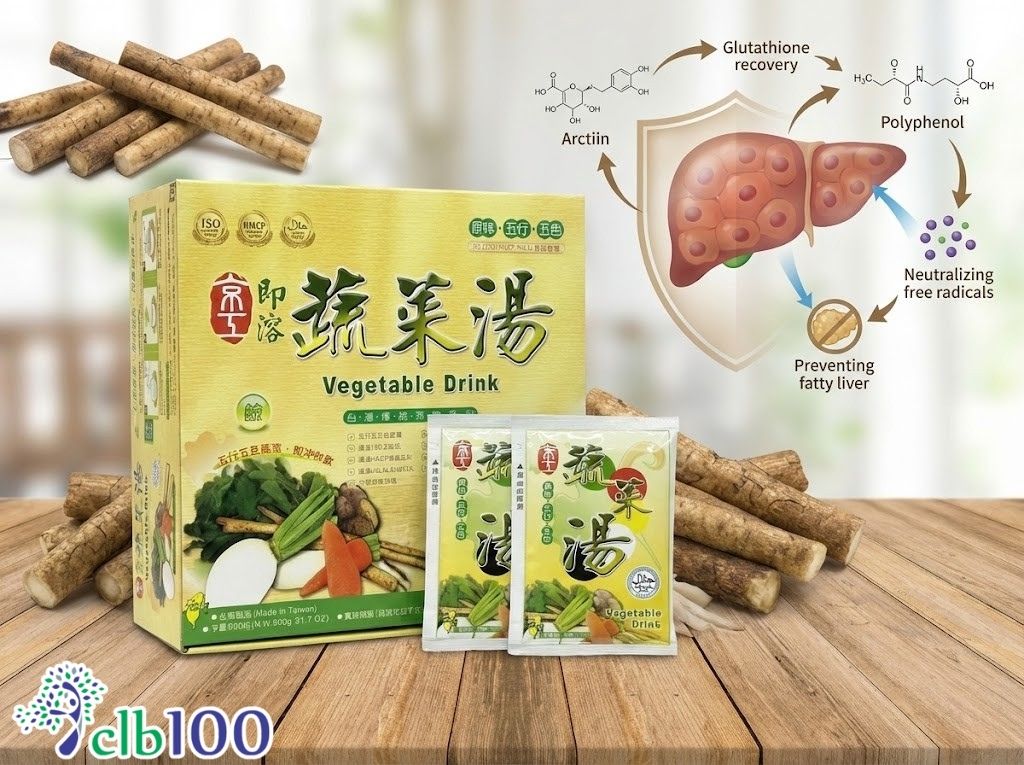 Ngưu bàng giúp bảo vệ tế bào gan