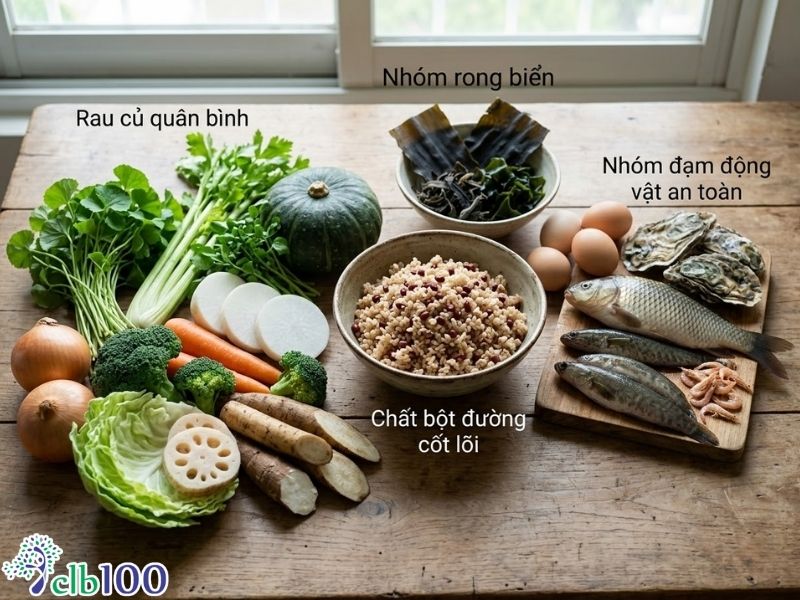Các loại thực phẩm nên dùng trong thời gian điều trị bệnh