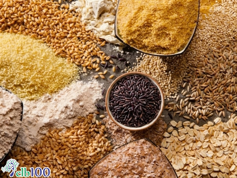 Gạo lứt tím phù hợp với chế độ ăn ưu tiên ngũ cốc nguyên cám