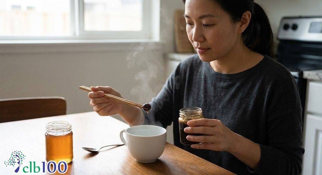 Uống trực tiếp tinh chất mơ hàng ngày