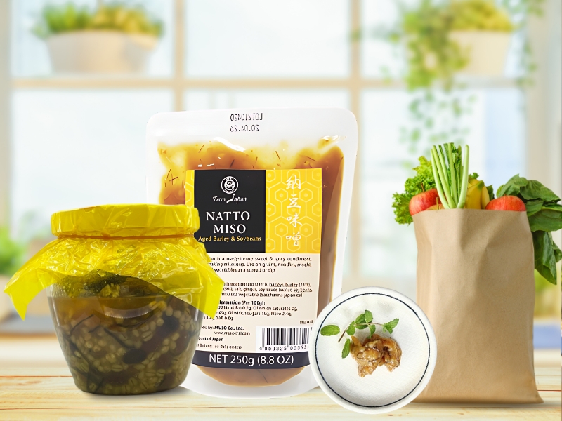 Natto miso đanh tan mỡ máu