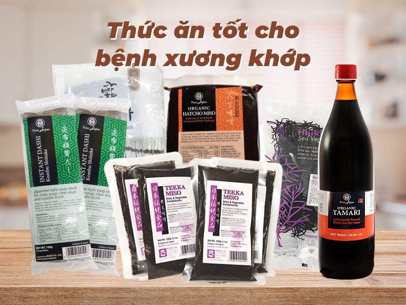 Thức ăn tốt cho bệnh xương khớp