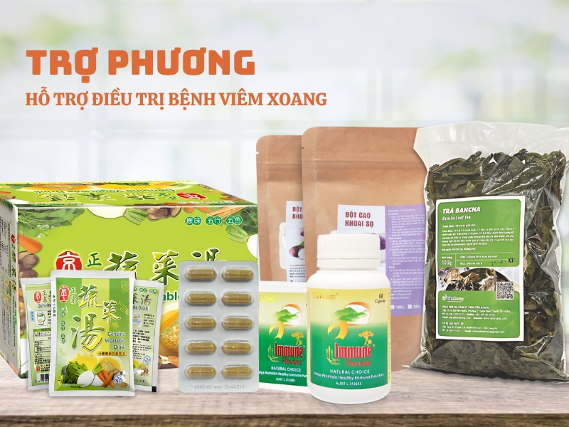 Trợ phương hỗ trợ điều trị bệnh viêm xoang