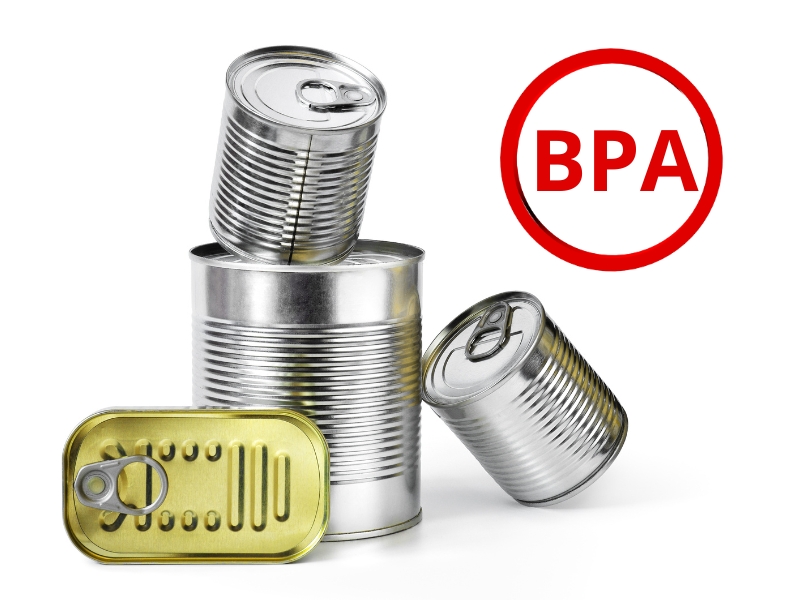 Thức ăn đóng hộp có chứa chất BPA