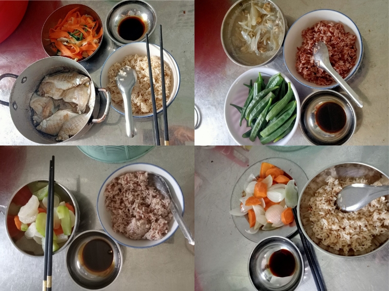 Các bữa ăn thực dưỡng của anh Cau Văn Tàu