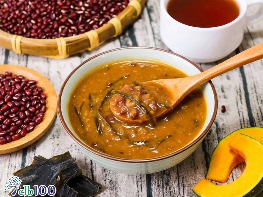 Món ăn phục hồi từ xích tiểu đậu, phổ tai và bí rợ