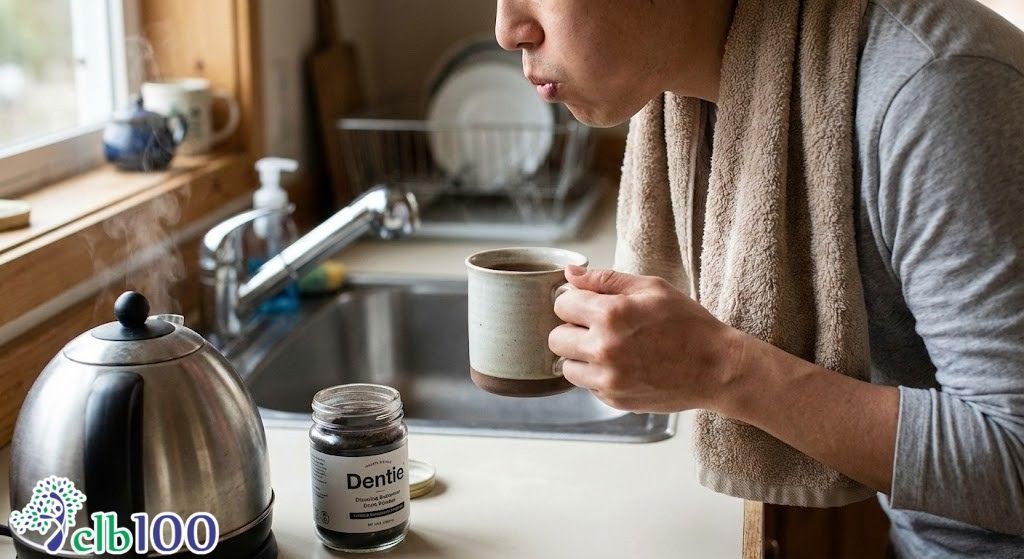 Dentie giúp hỗ trợ viêm họng và hô hấp