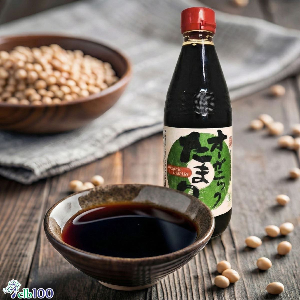 Nước tương Tamari Marumata dùng làm nước chấm