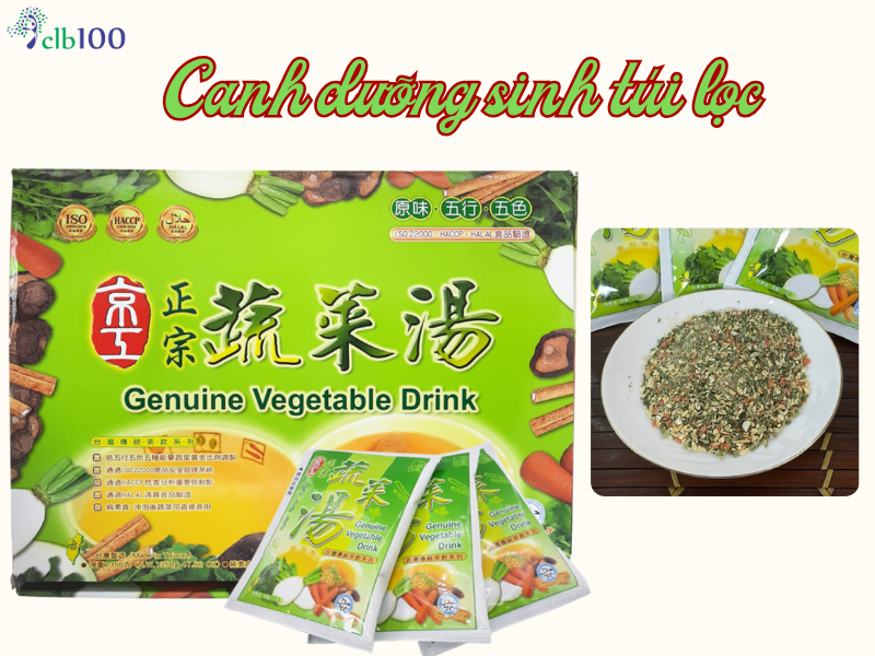 Canh dưỡng sinh túi lọc