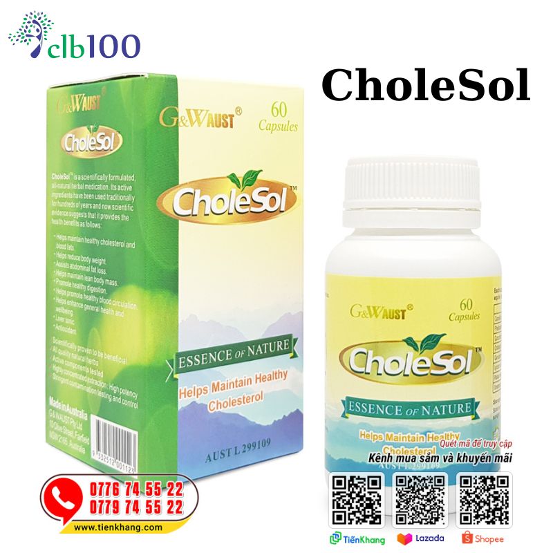 Hướng dẫn bảo quản Cholesol