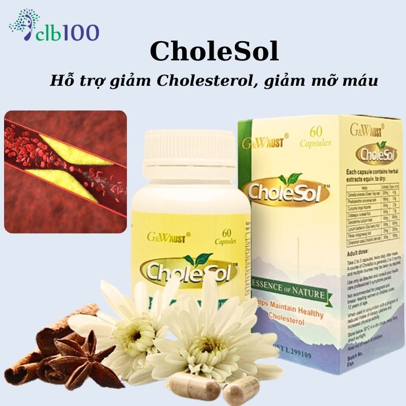 Tác dụng của thảo dược CholeSol