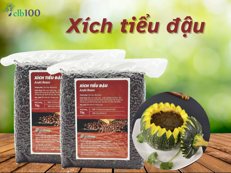 Cách sử dụng xích tiểu đậu