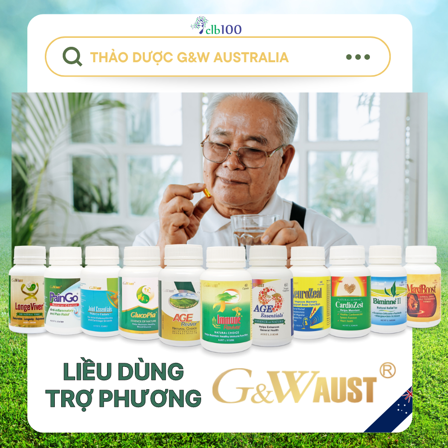 Liều dùng và thời gian dùng trợ phương Úc