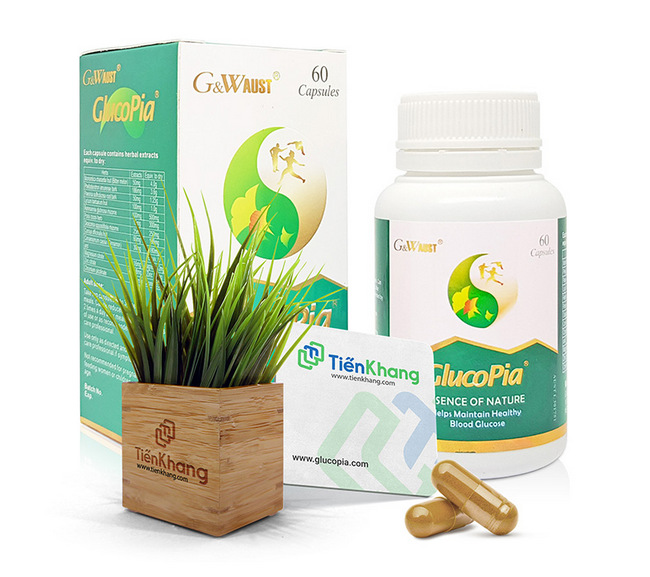 GlucoPia – Điều hòa đường huyết hiệu quả