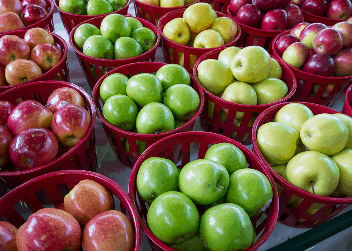 Có hơn 7.500 loại táo khác nhau trên thế giới
